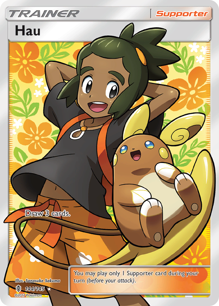 Hau (144/145) [Sun & Moon: Guardians Rising] | Local Legends