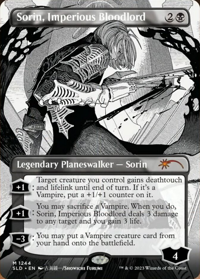 Sorin, Imperious Bloodlord (Borderless) [Secret Lair Drop Series] | Local Legends