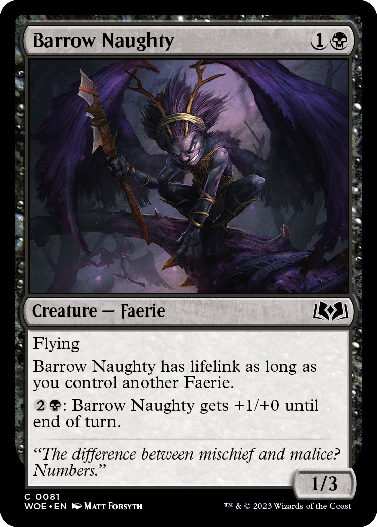 Barrow Naughty [Wilds of Eldraine] | Local Legends
