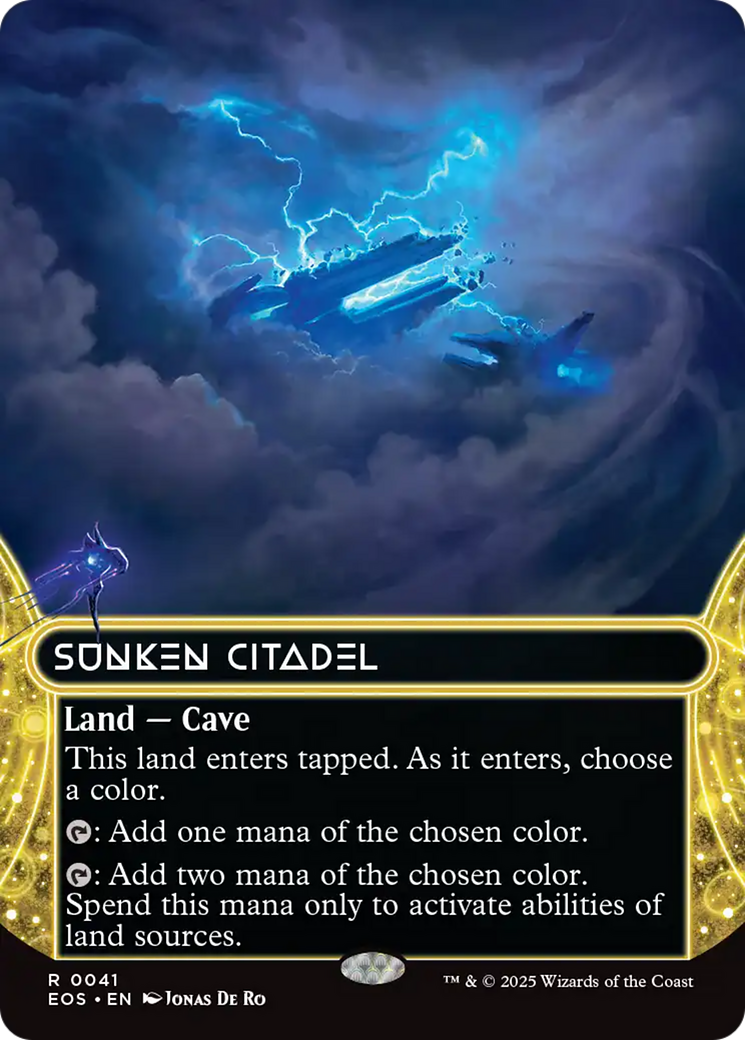 Sunken Citadel (0041) (Borderless) [Edge of Eternities: Stellar Sights] | Local Legends