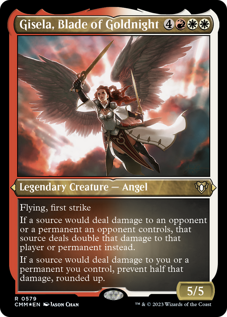 Gisela, Blade of Goldnight (Foil Etched) [Commander Masters] | Local Legends