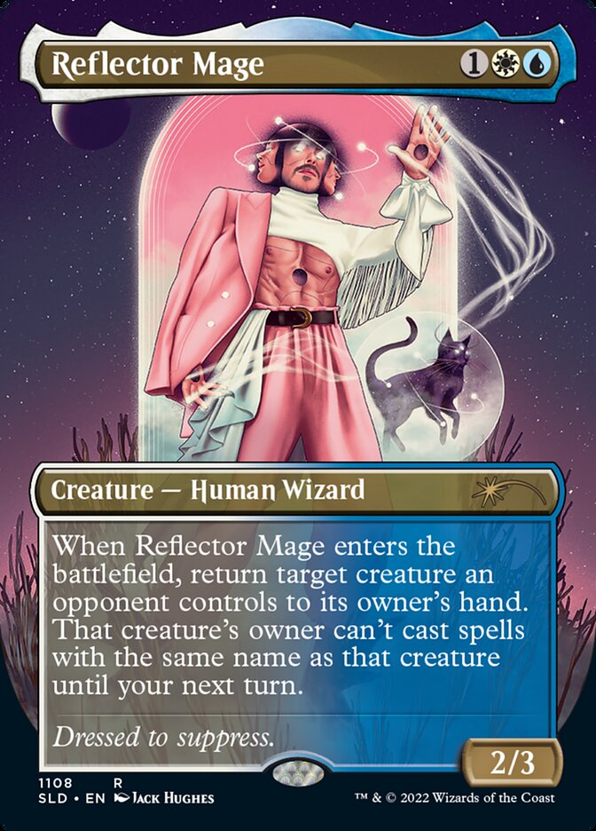 Reflector Mage (Borderless) [Secret Lair Drop Series] | Local Legends