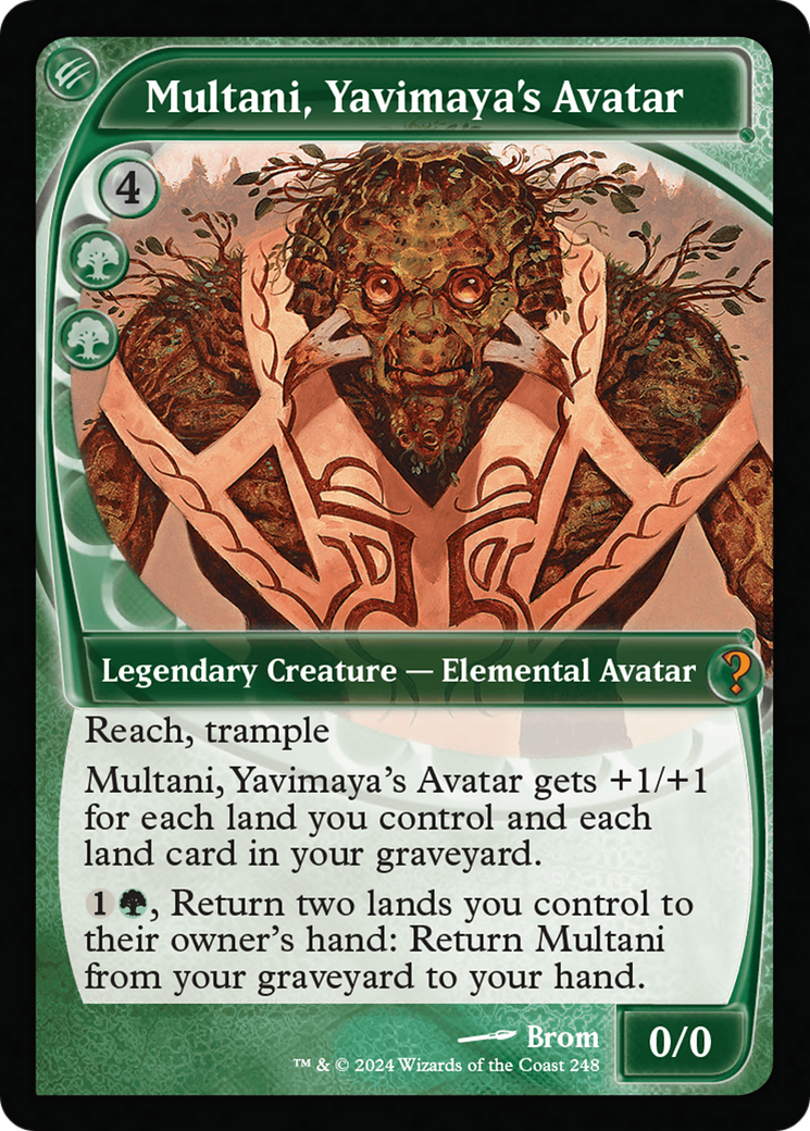 Multani, Yavimaya's Avatar (Future Sight) [Mystery Booster 2] | Local Legends