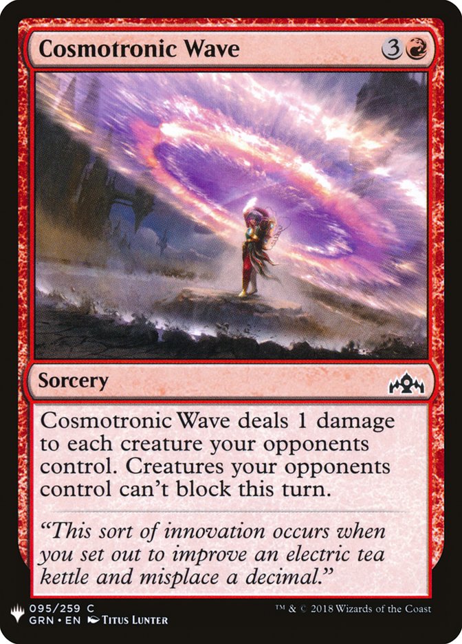 Cosmotronic Wave [Mystery Booster] | Local Legends