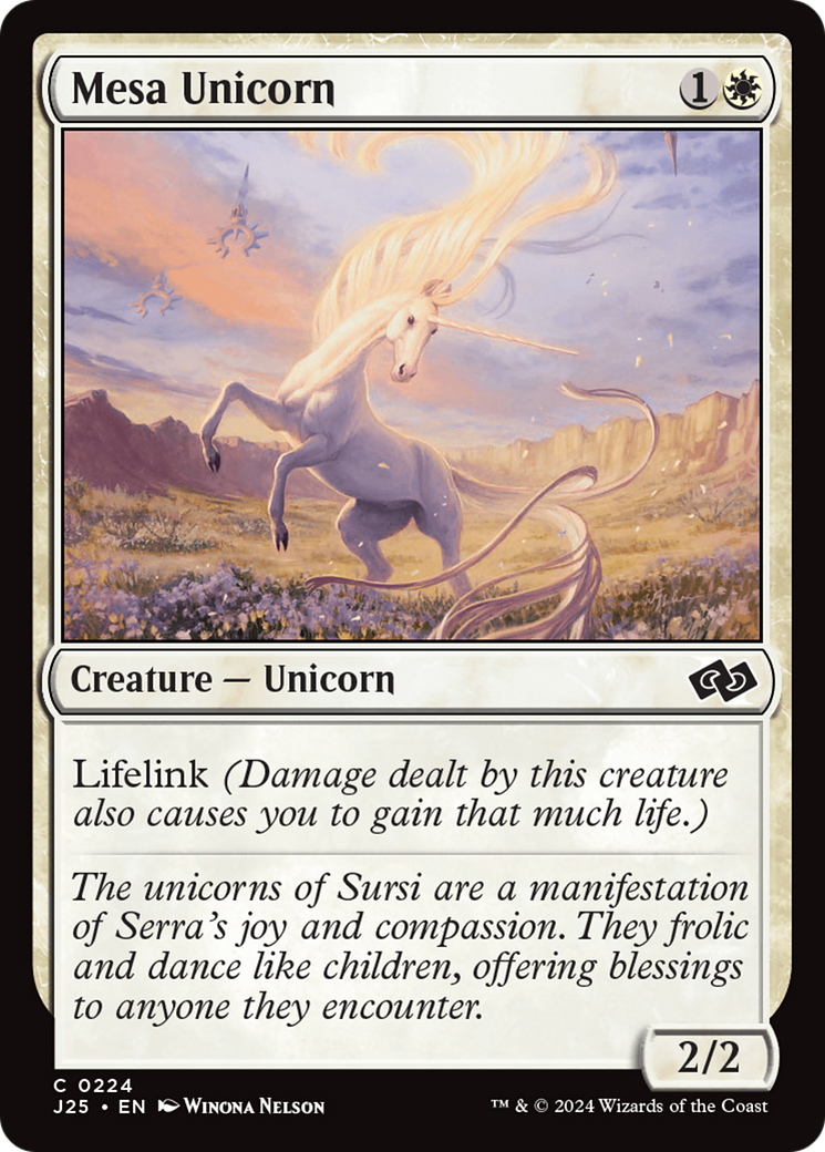 Mesa Unicorn [Foundations Jumpstart] | Local Legends