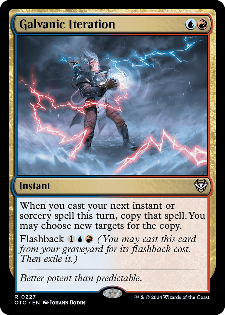 Galvanic Iteration [Outlaws of Thunder Junction Commander] | Local Legends