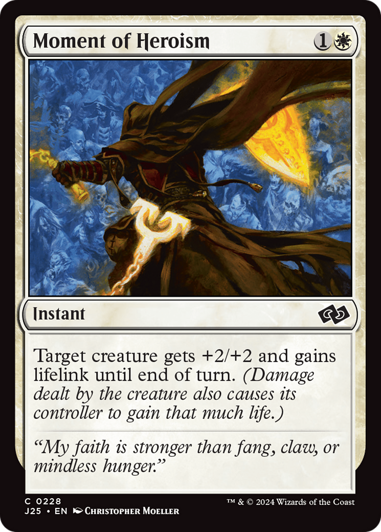 Moment of Heroism [Foundations Jumpstart] | Local Legends