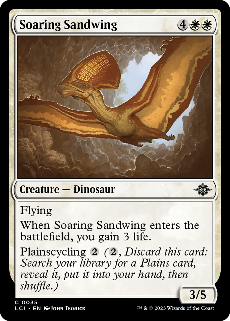 Soaring Sandwing [The Lost Caverns of Ixalan] | Golgari Games