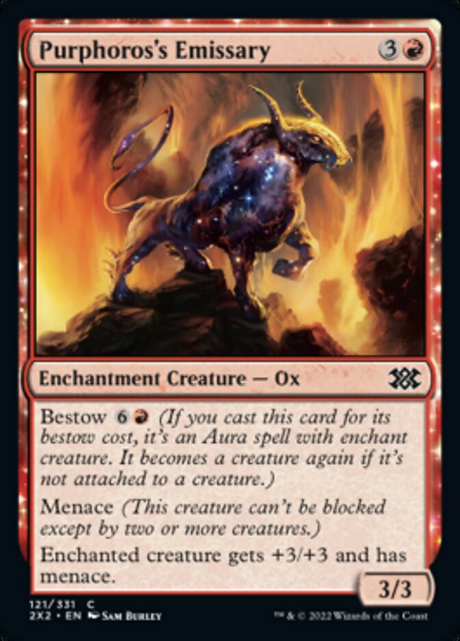 Purphoros's Emissary [Double Masters 2022] | Local Legends
