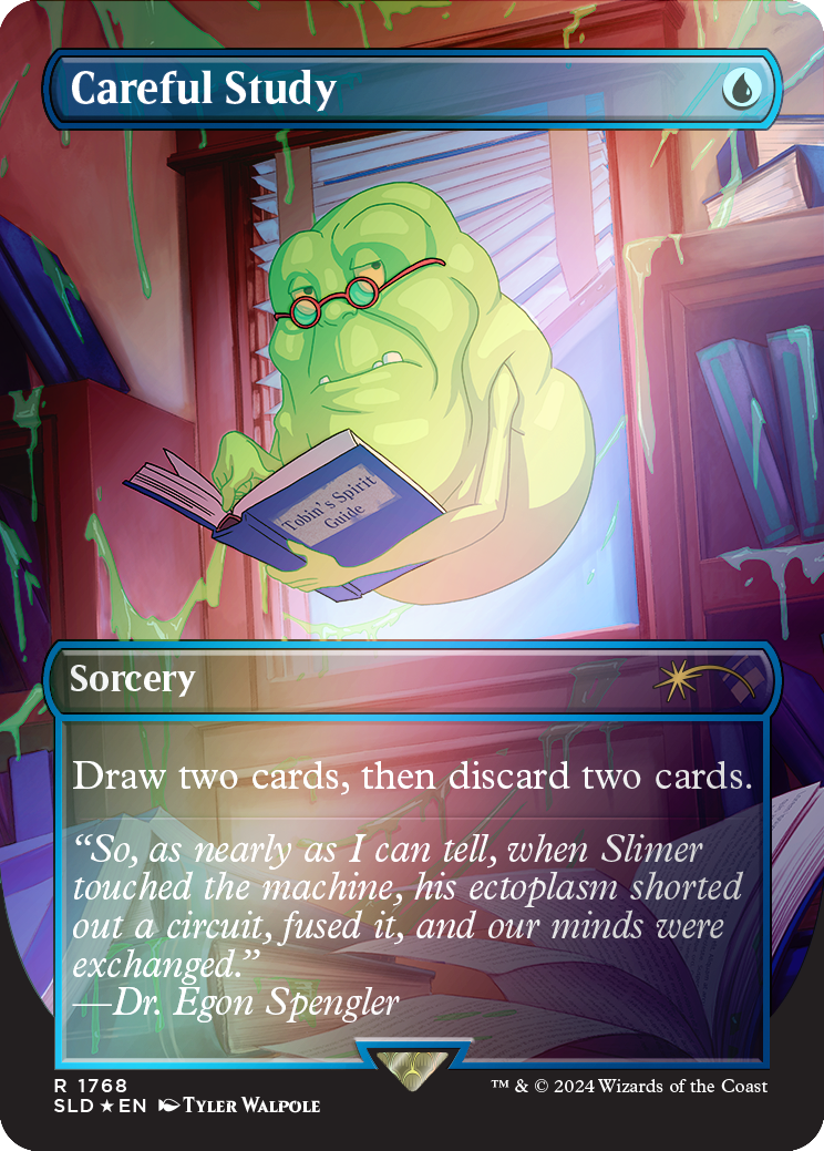 Careful Study (Rainbow Foil) [Secret Lair Drop Series] | Local Legends
