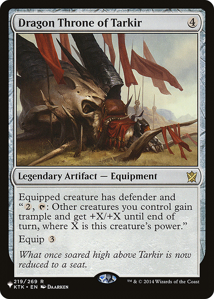 Dragon Throne of Tarkir [The List] | Local Legends