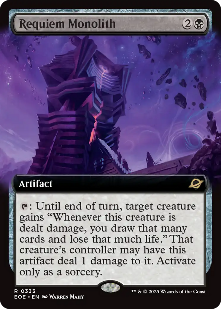 Requiem Monolith (Extended Art) [Edge of Eternities] | Local Legends