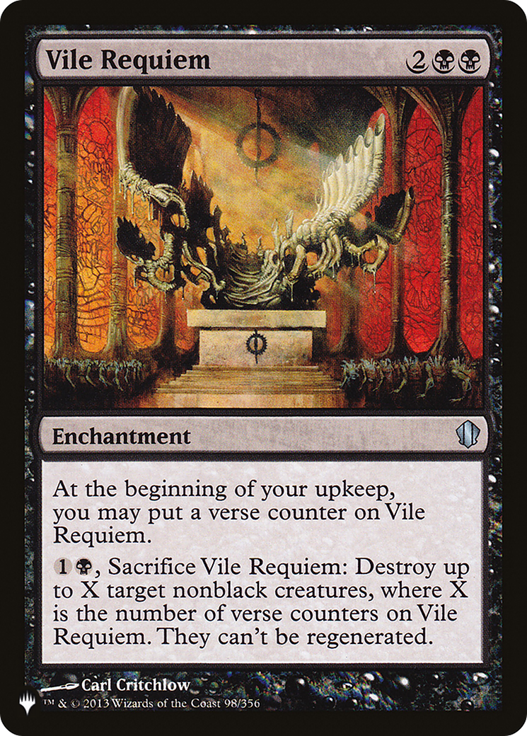 Vile Requiem [The List] | Local Legends