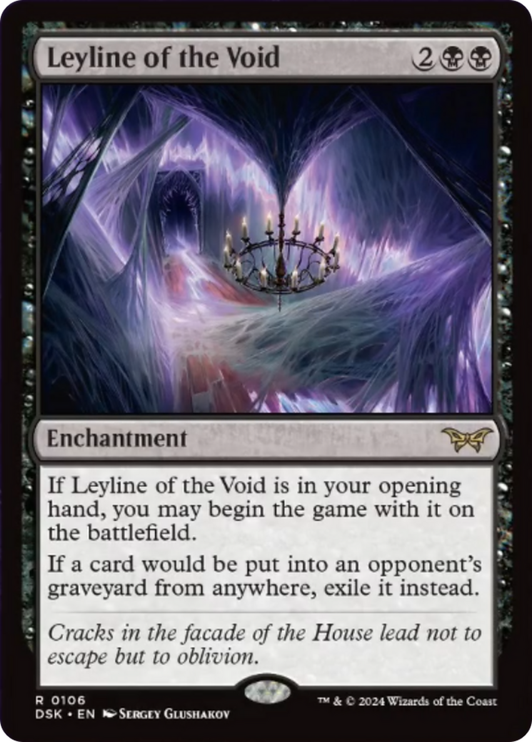 Leyline of the Void [Duskmourn: House of Horror] | Local Legends