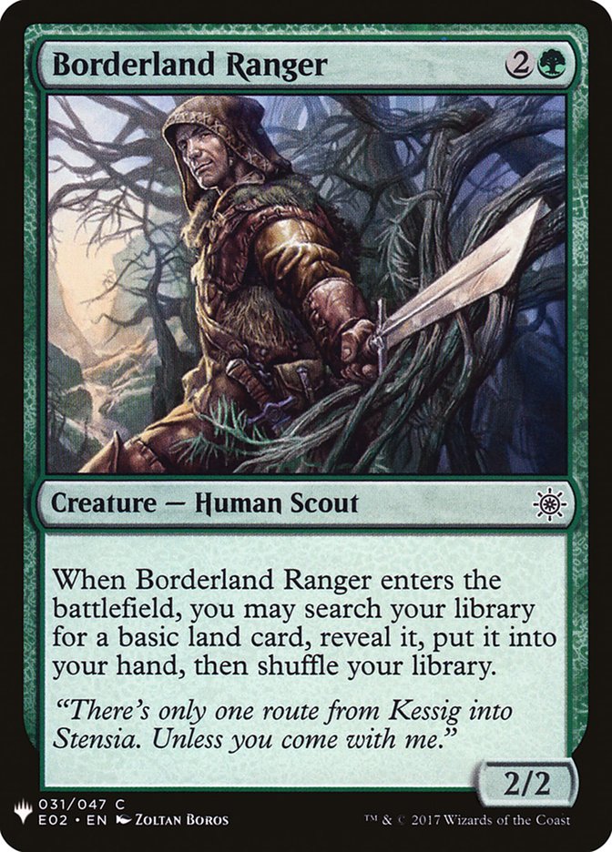 Borderland Ranger [Mystery Booster] | Local Legends