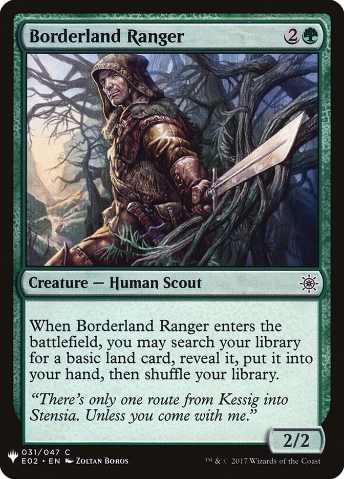 Borderland Ranger [Mystery Booster] | Golgari Games