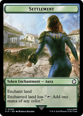Energy Reserve // Settlement Double-Sided Token [Fallout Tokens] | Local Legends