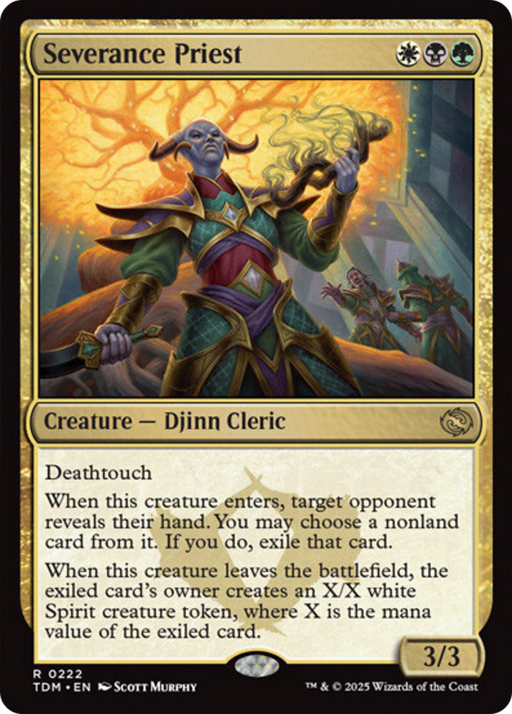 Severance Priest [Tarkir: Dragonstorm] | Local Legends