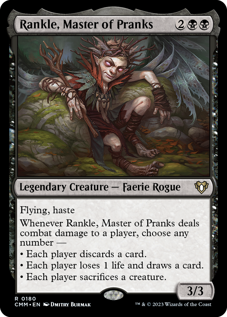 Rankle, Master of Pranks [Commander Masters] | Local Legends