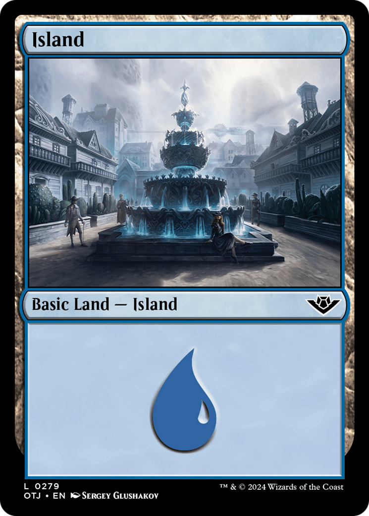 Island (0279) [Outlaws of Thunder Junction] | Local Legends