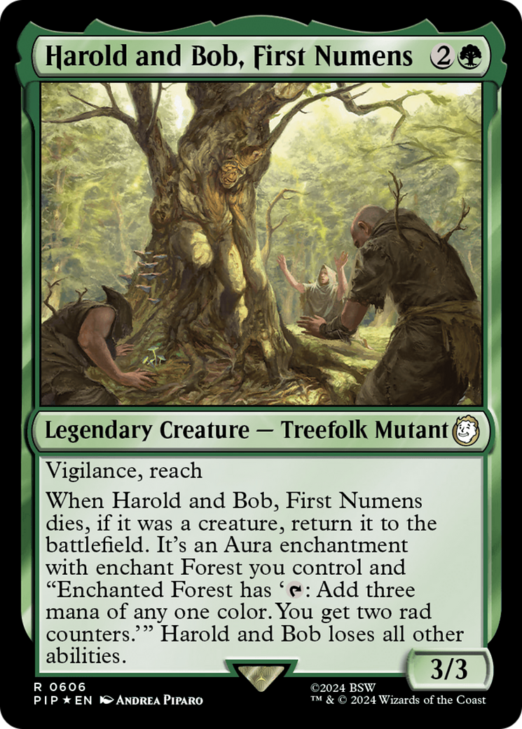 Harold and Bob, First Numens (Surge Foil) [Fallout] | Local Legends