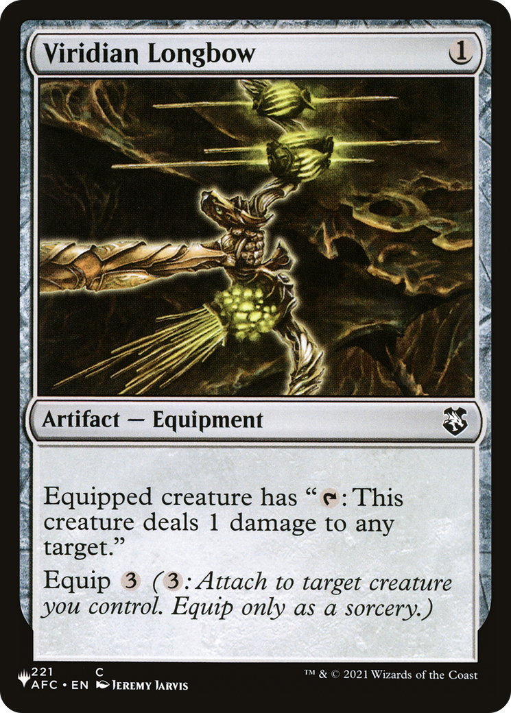 Viridian Longbow [The List] | Local Legends
