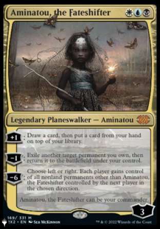 Aminatou, the Fateshifter [The List] | Golgari Games