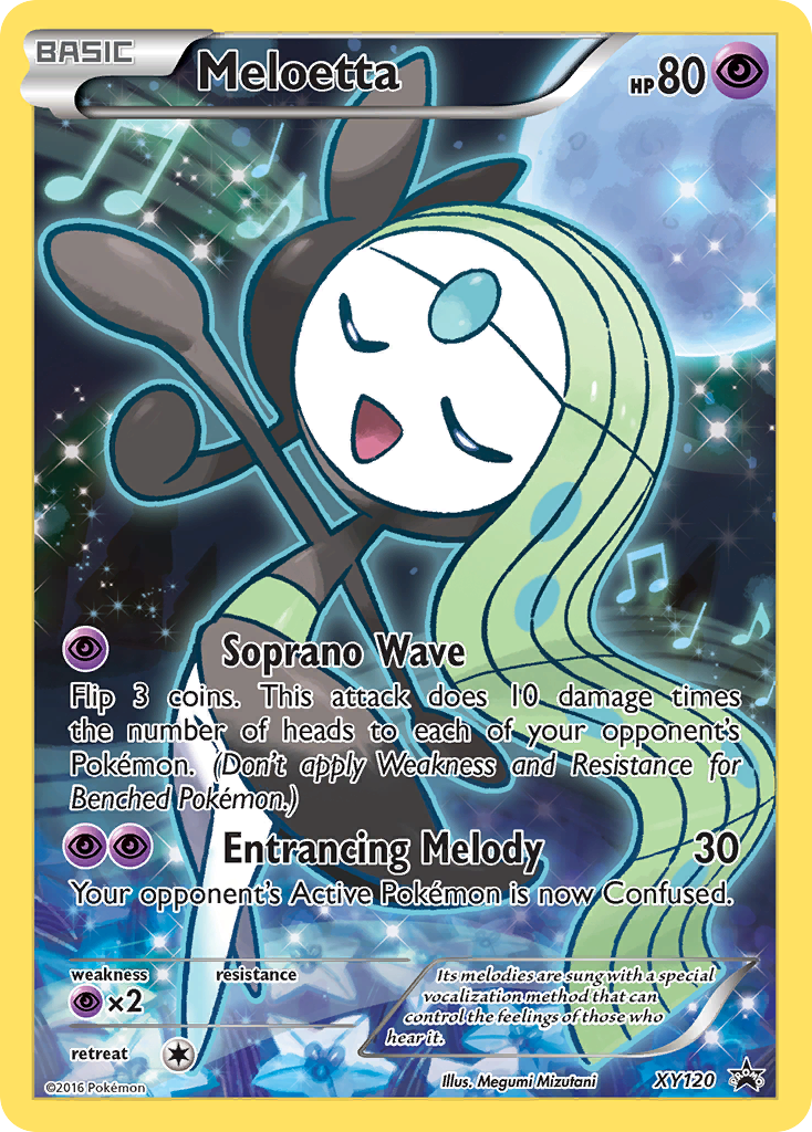 Meloetta (XY120) [XY: Black Star Promos] | Golgari Games