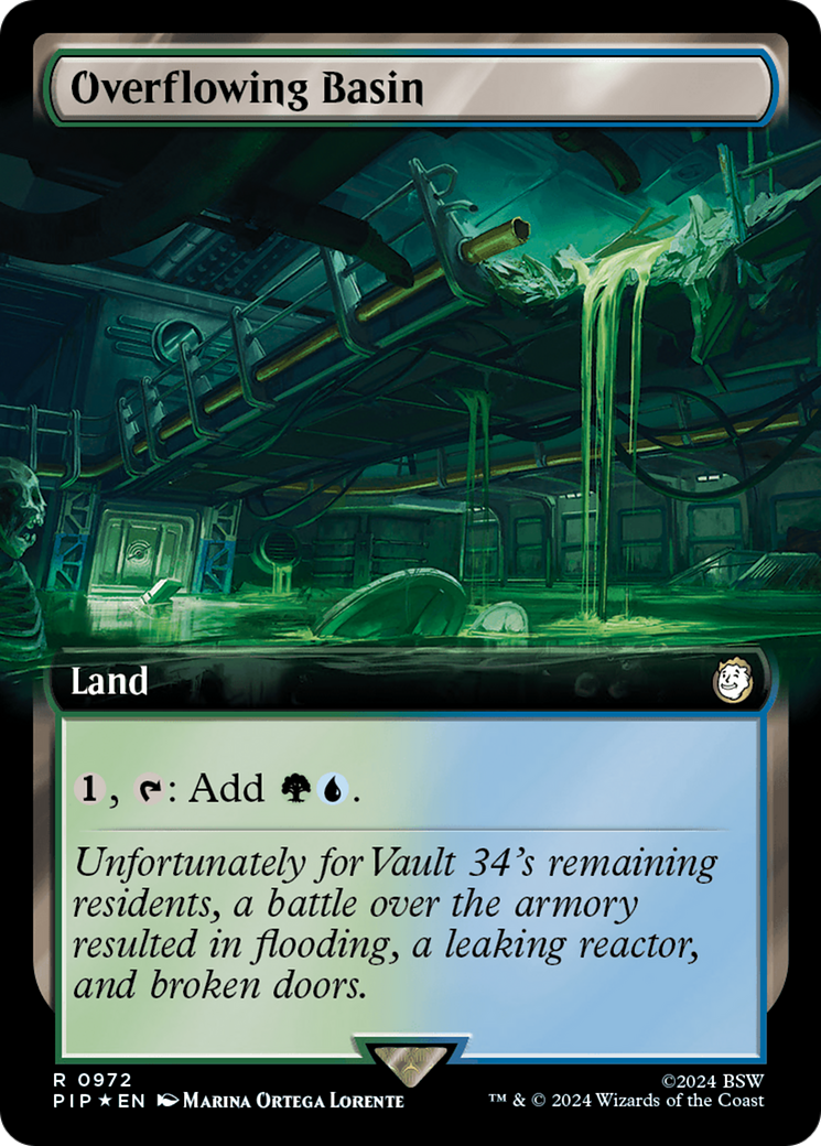 Overflowing Basin (Extended Art) (Surge Foil) [Fallout] | Local Legends
