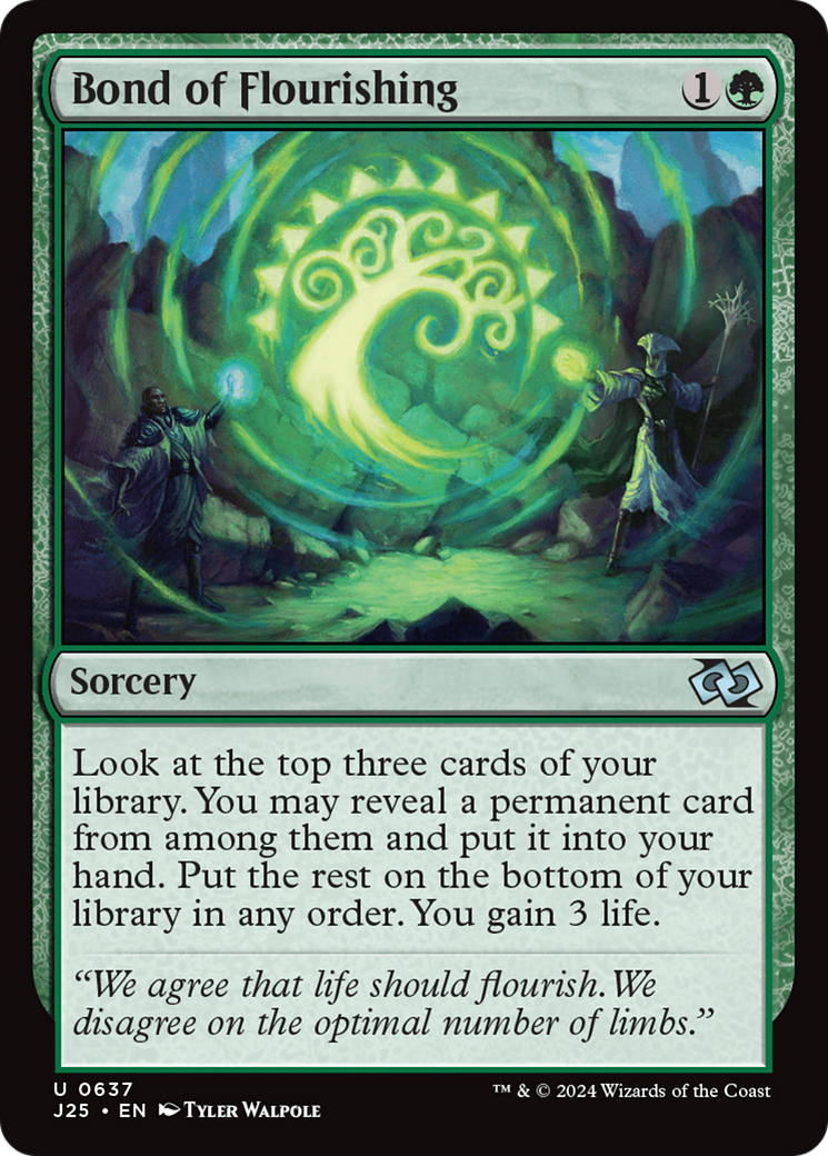 Bond of Flourishing [Foundations Jumpstart] | Local Legends