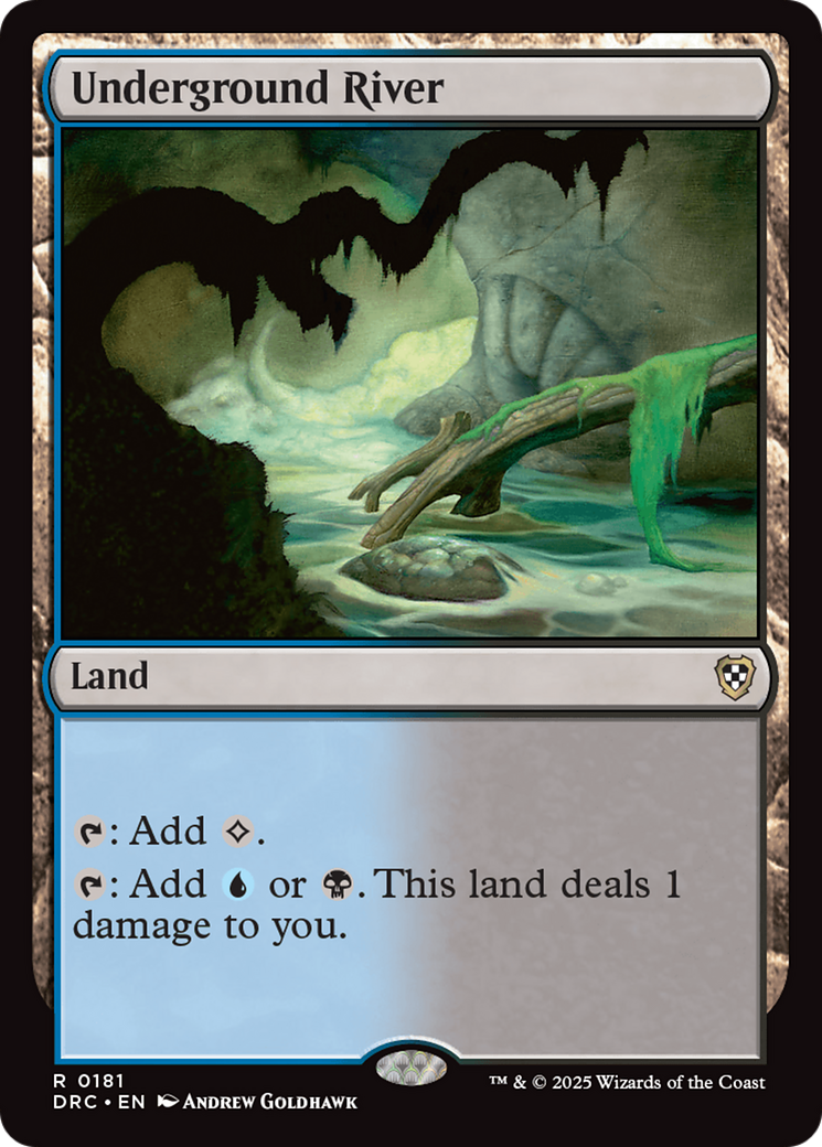 Underground River [Aetherdrift Commander] | Local Legends