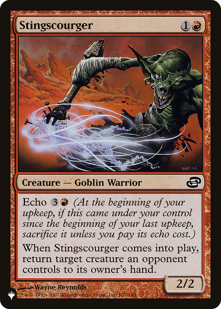 Stingscourger [The List] | Local Legends