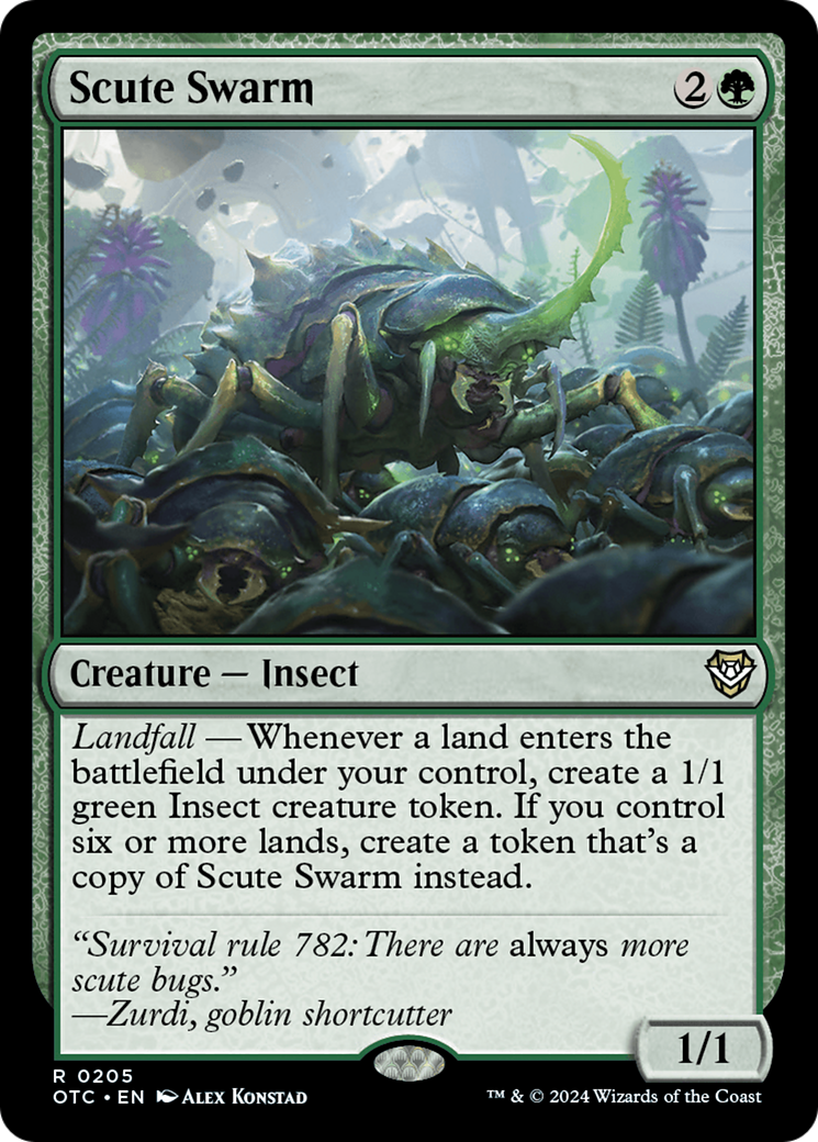 Scute Swarm [Outlaws of Thunder Junction Commander] | Local Legends