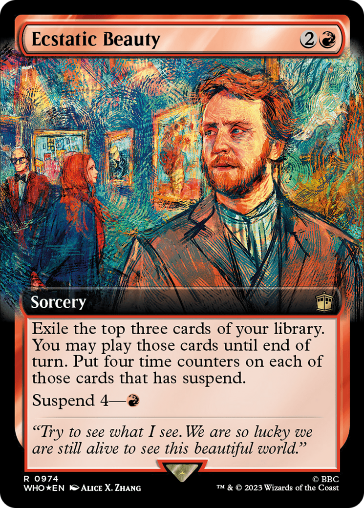 Ecstatic Beauty (Extended Art) (Surge Foil) [Doctor Who] | Local Legends
