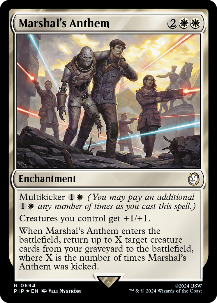 Marshal's Anthem (Surge Foil) [Fallout] | Local Legends