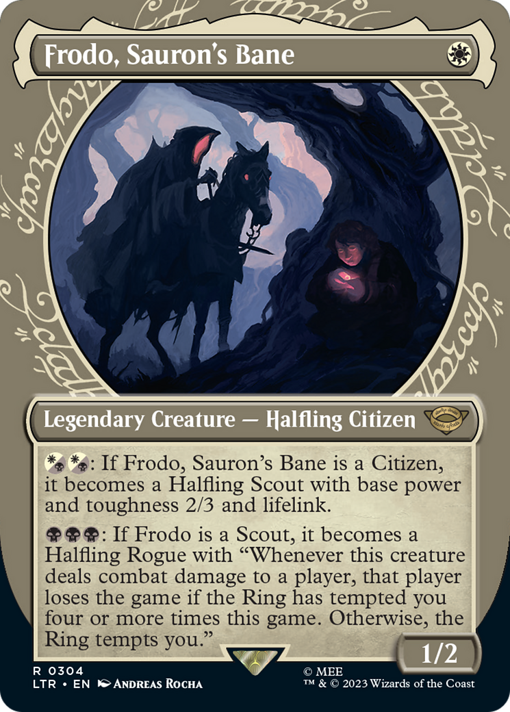 Frodo, Sauron's Bane (Showcase Ring Frame) [The Lord of the Rings: Tales of Middle-Earth] | Local Legends