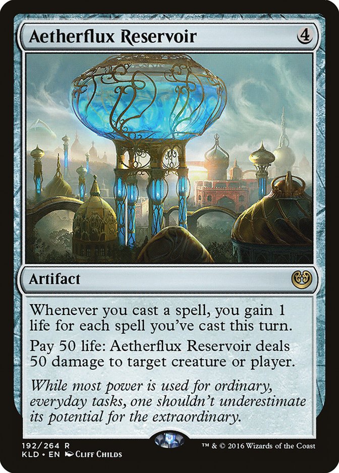 Aetherflux Reservoir [Kaladesh] | Local Legends