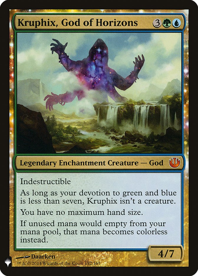 Kruphix, God of Horizons [Mystery Booster] | Golgari Games