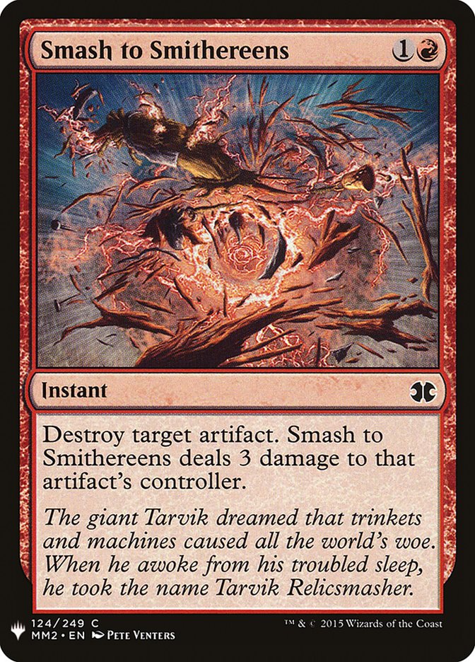 Smash to Smithereens [Mystery Booster] | Local Legends