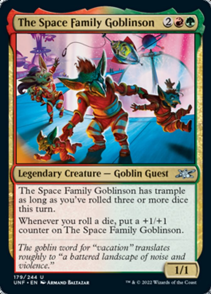 The Space Family Goblinson [Unfinity] | Golgari Games