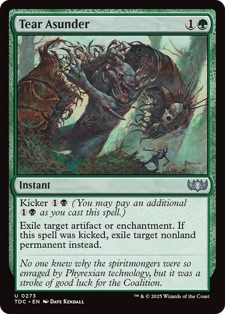 Tear Asunder [Tarkir: Dragonstorm Commander] | Local Legends