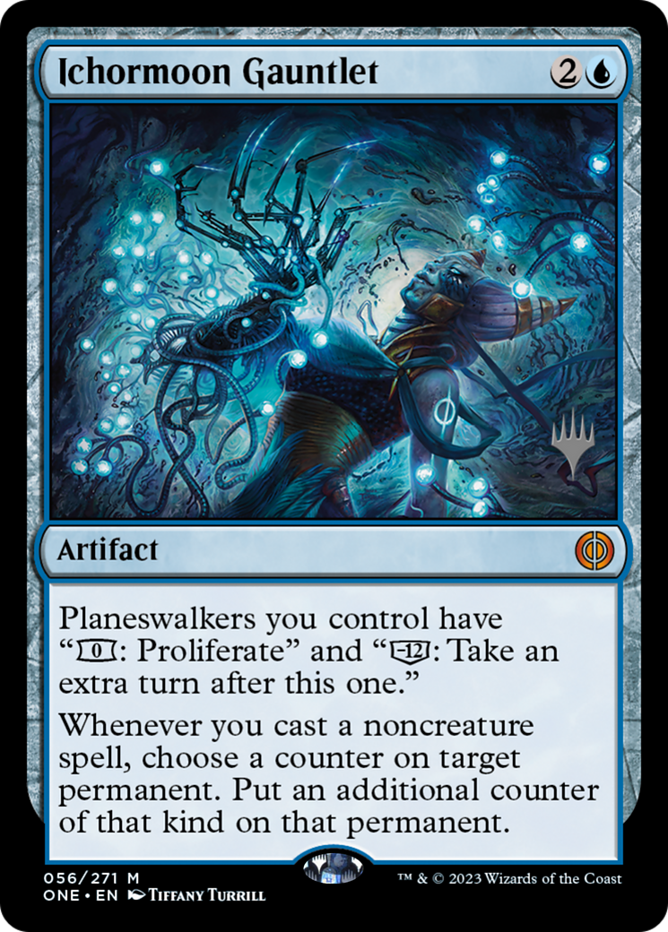 Ichormoon Gauntlet (Promo Pack) [Phyrexia: All Will Be One Promos] | Local Legends