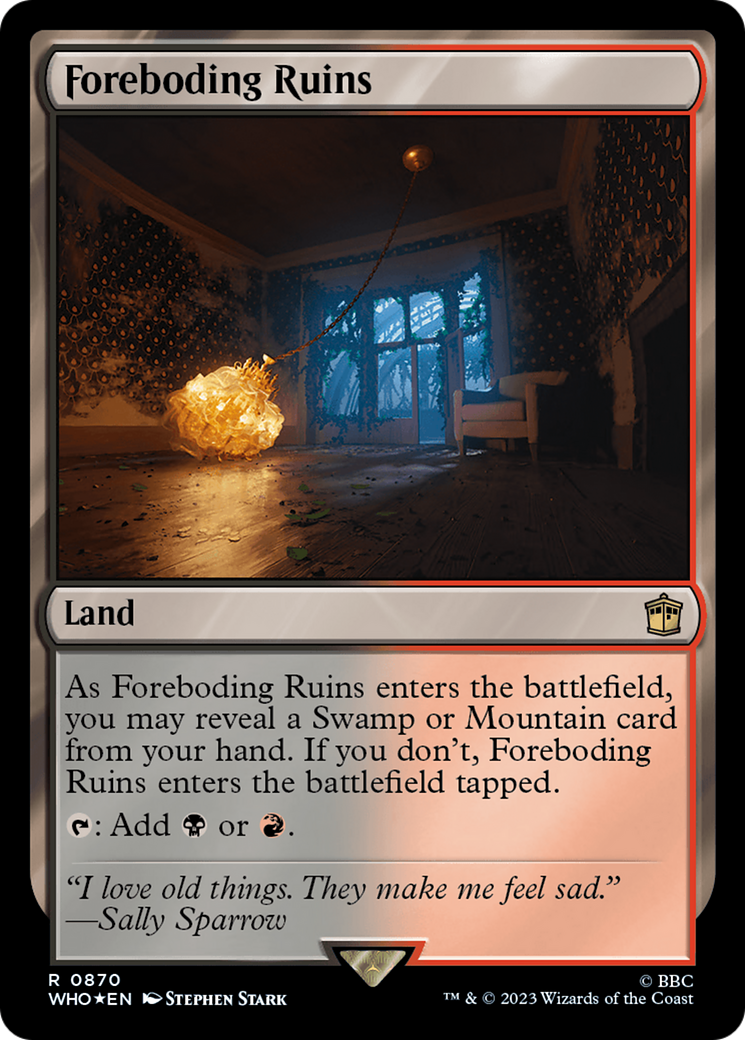 Foreboding Ruins (Surge Foil) [Doctor Who] | Local Legends