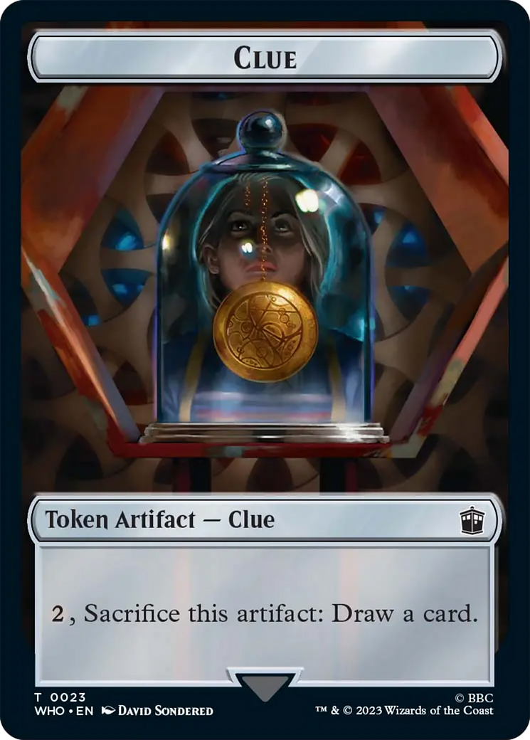 Clue Token [Doctor Who Tokens] | Local Legends