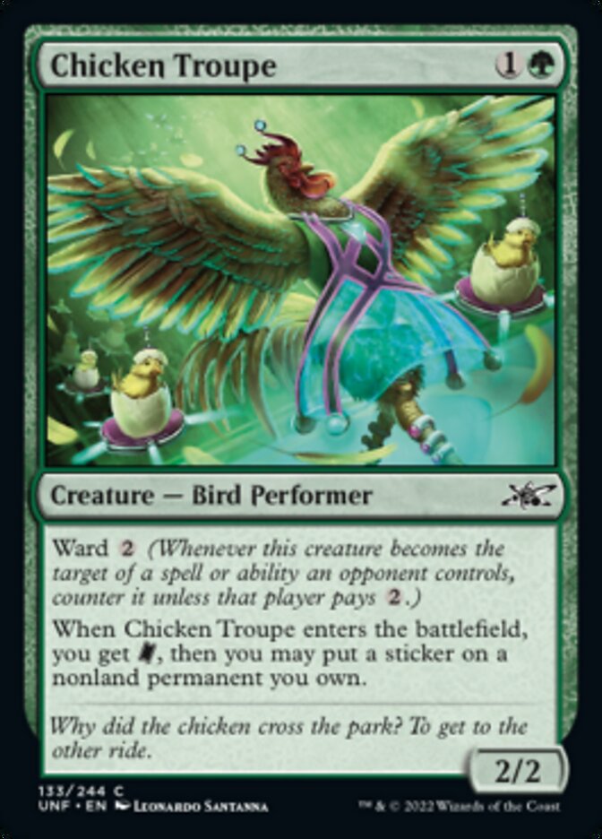 Chicken Troupe [Unfinity] | Golgari Games