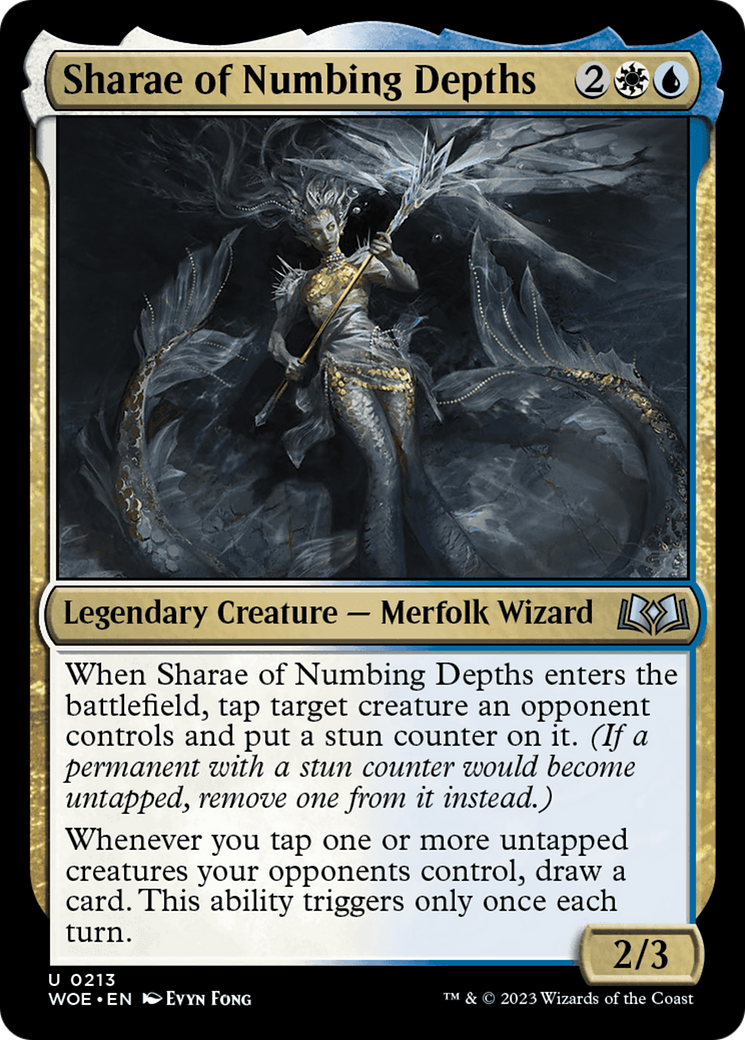 Sharae of Numbing Depths [Wilds of Eldraine] | Local Legends