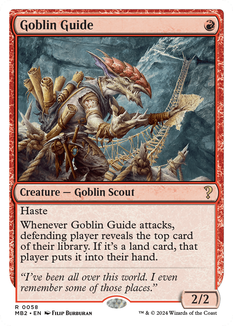 Goblin Guide [Mystery Booster 2] | Golgari Games