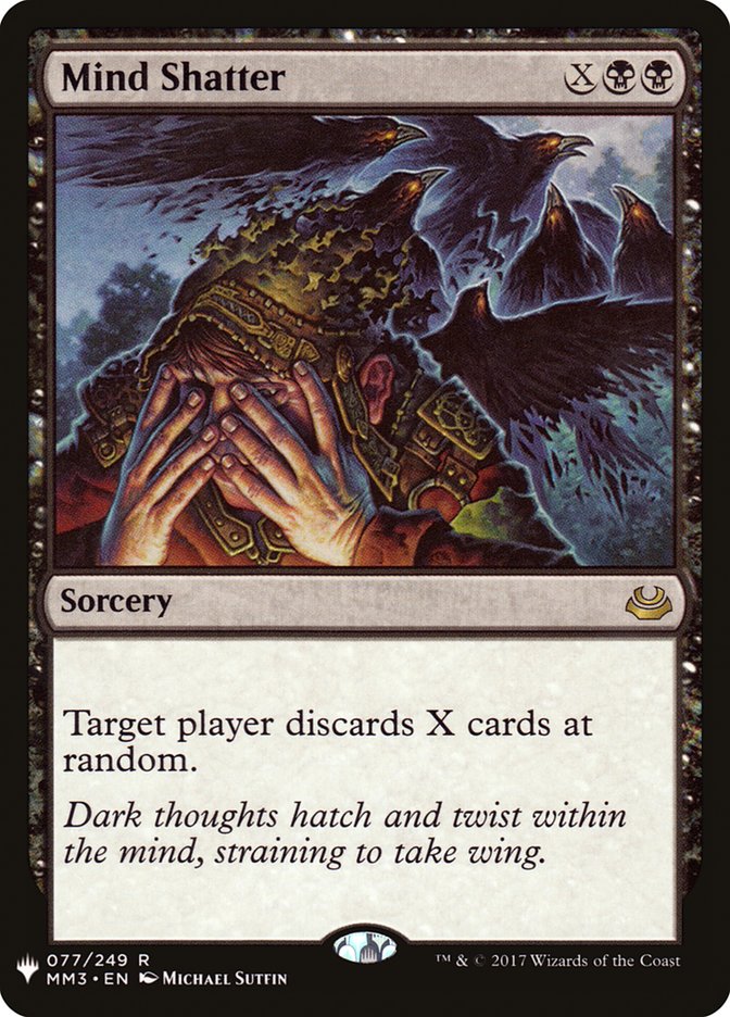 Mind Shatter [Mystery Booster] | Local Legends