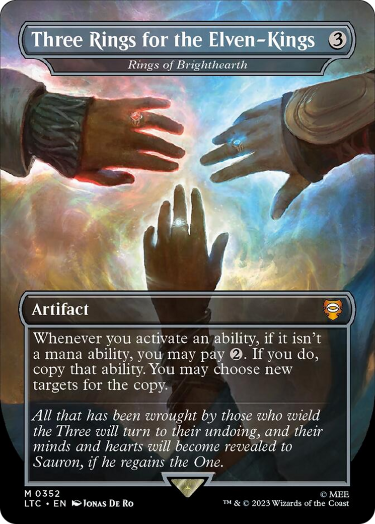 Three Rings for the Elven-Kings - Rings of Brighthearth [The Lord of the Rings: Tales of Middle-Earth Commander] | Local Legends