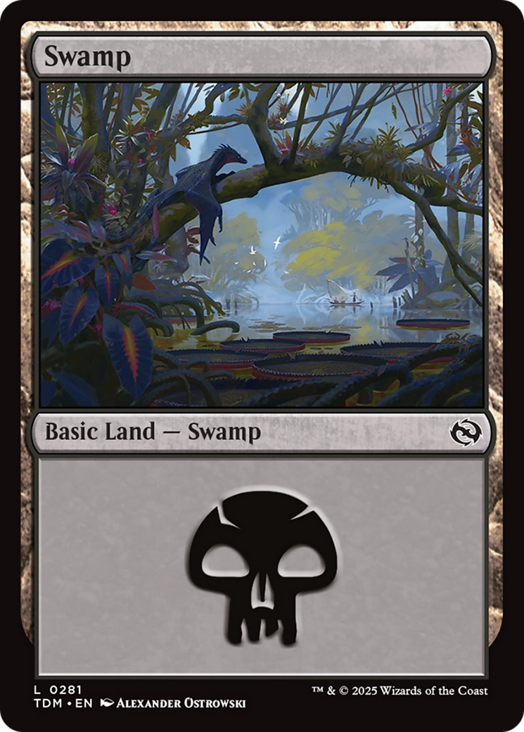 Swamp (0281) [Tarkir: Dragonstorm] | Local Legends